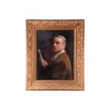 Frederick George Cotman RI. ROI. (British, 1850-1920), 'Self Portrait of the Artist', signed and