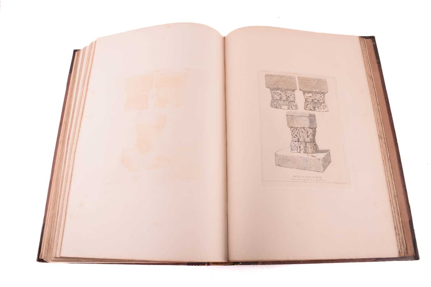 Cotman's Architectural Etchings, Volume I containing first and second series, Volume II containing - Image 7 of 20