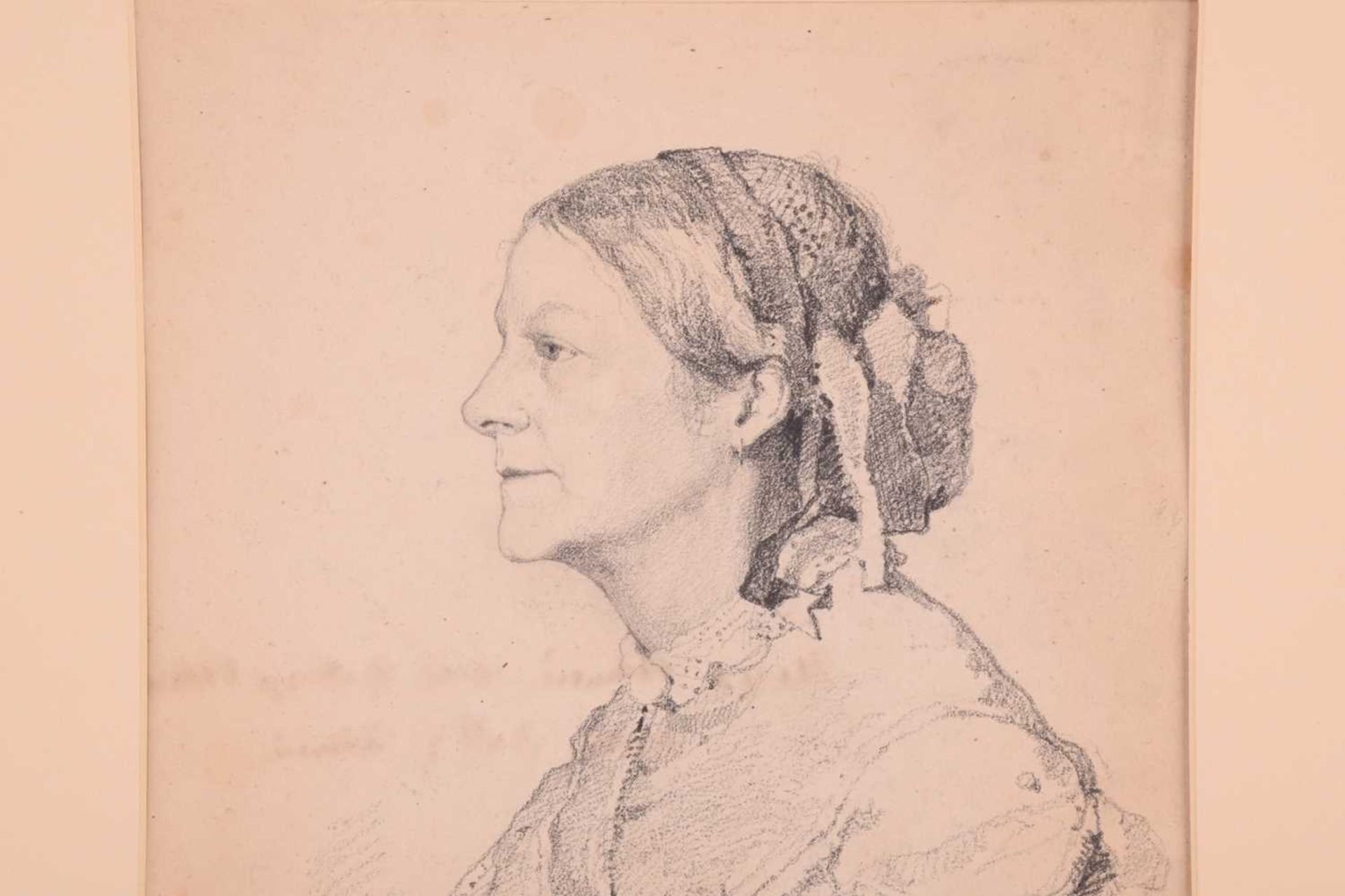 Frederick George Cotman (1850 - 1920), 'Portrait of Mrs Henry Cotman (nee Maria Taylor)', mother - Image 15 of 16