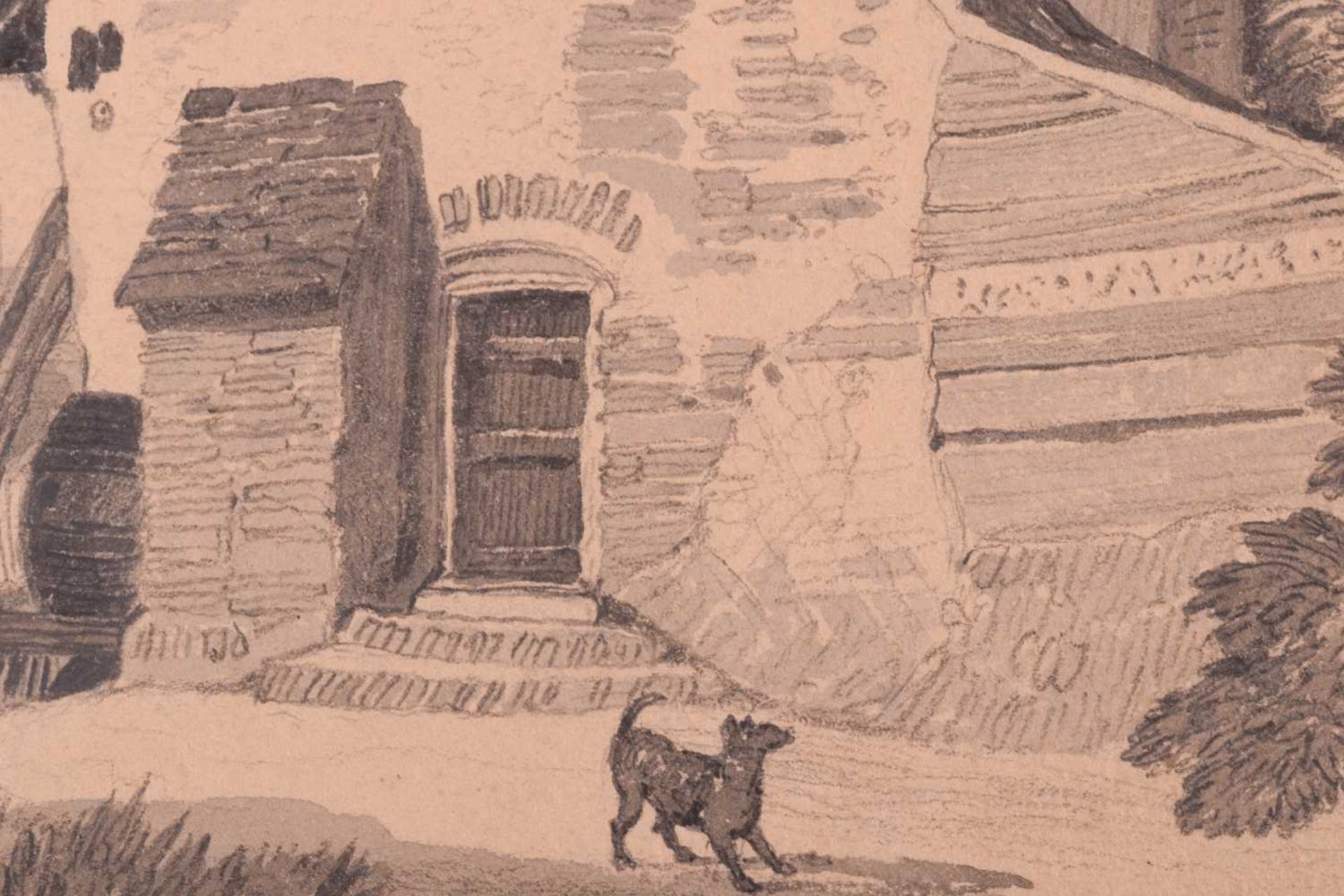 After John Sell Cotman (1782 - 1842), 'Rural Cottage', bearing signature and numbered 654 lower - Image 8 of 20