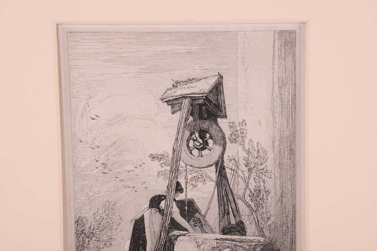 John Sell Cotman (1782 - 1842), four etchings, ' A Woman Drawing Water' 25.5cm x 16.5cm, Popham 346; - Image 18 of 19