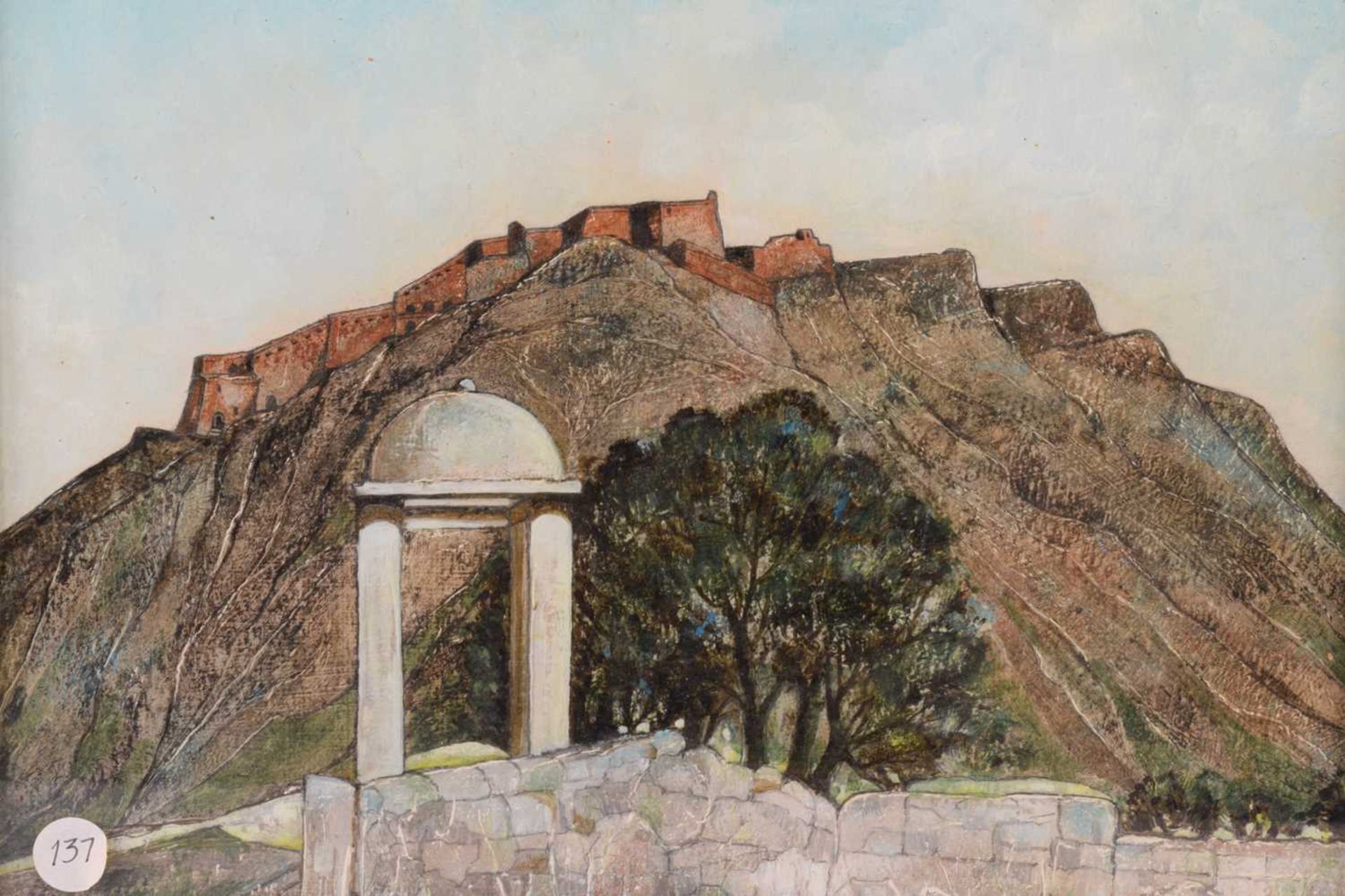 Kenneth Cotman (1904-1994), 'The Island of Rhodes', 'Greek Church', 'Santorini', 'Castle in Spain' - Image 37 of 37