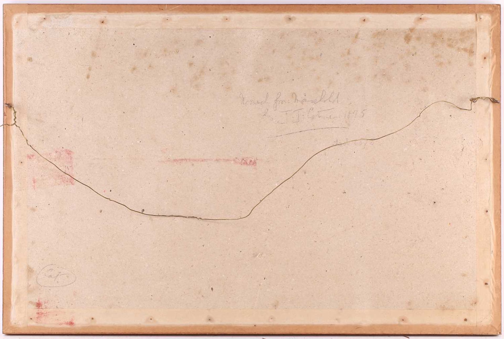 John Joseph Cotman (1814 - 1878), ' Bishop Bridge', signed and dated 1870, pencil sketch, later - Image 13 of 13