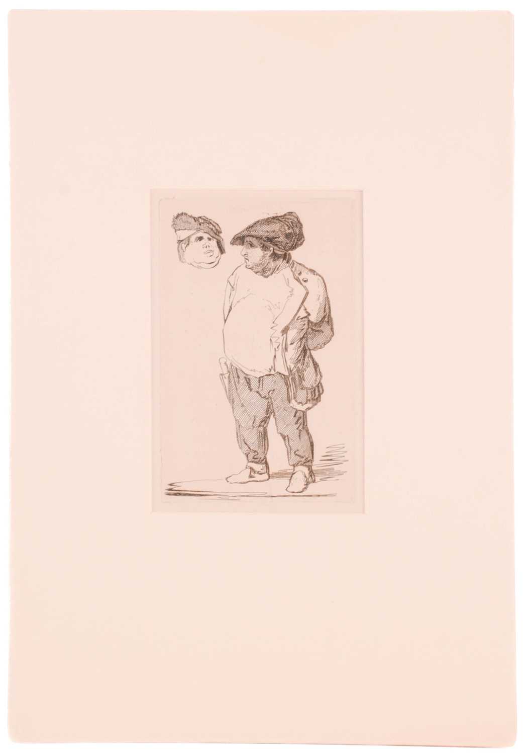 John Sell Cotman (1782 - 1842), five etchings, 'Fecamp', 20.5cm x 27.7cm , Popham 349; 'An Eastern - Image 2 of 26