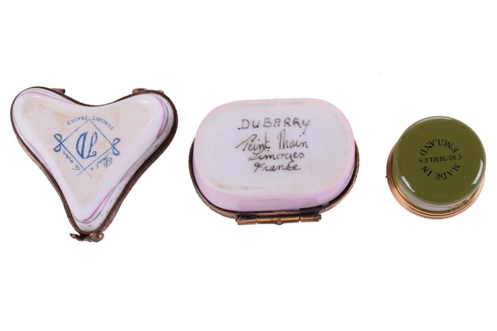 A collection of enamel trinket boxes to include Limoges and others, 20th century. - Bild 3 aus 10