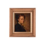 Frederick George Cotman RI. ROI. (British, 1850-1920), 'Portrait of Marguerite Wright Eade (Nee
