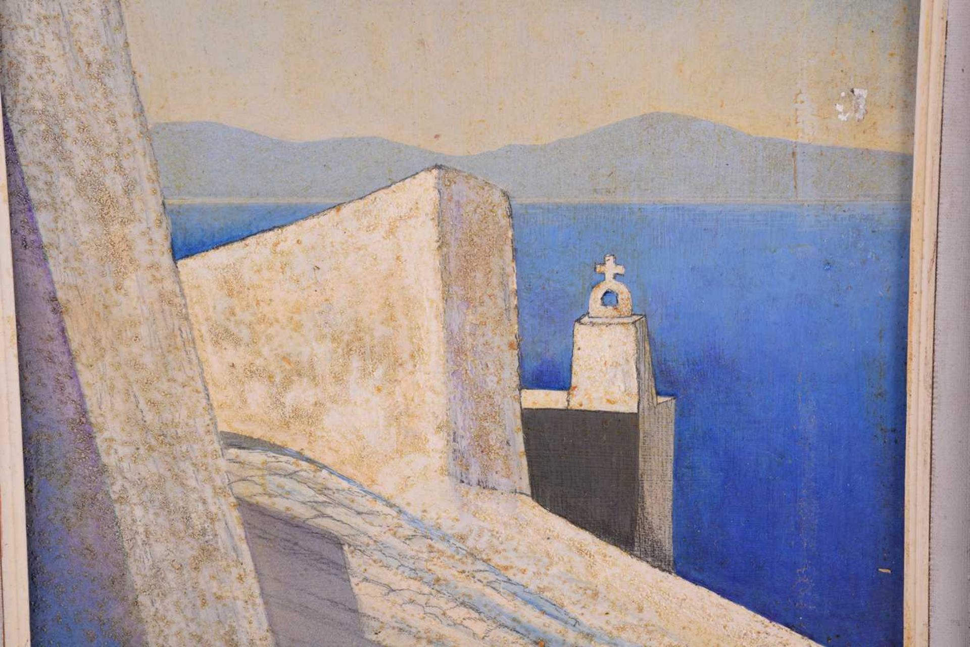 Kenneth Cotman (1904-1994), 'The Island of Rhodes', 'Greek Church', 'Santorini', 'Castle in Spain' - Image 33 of 37