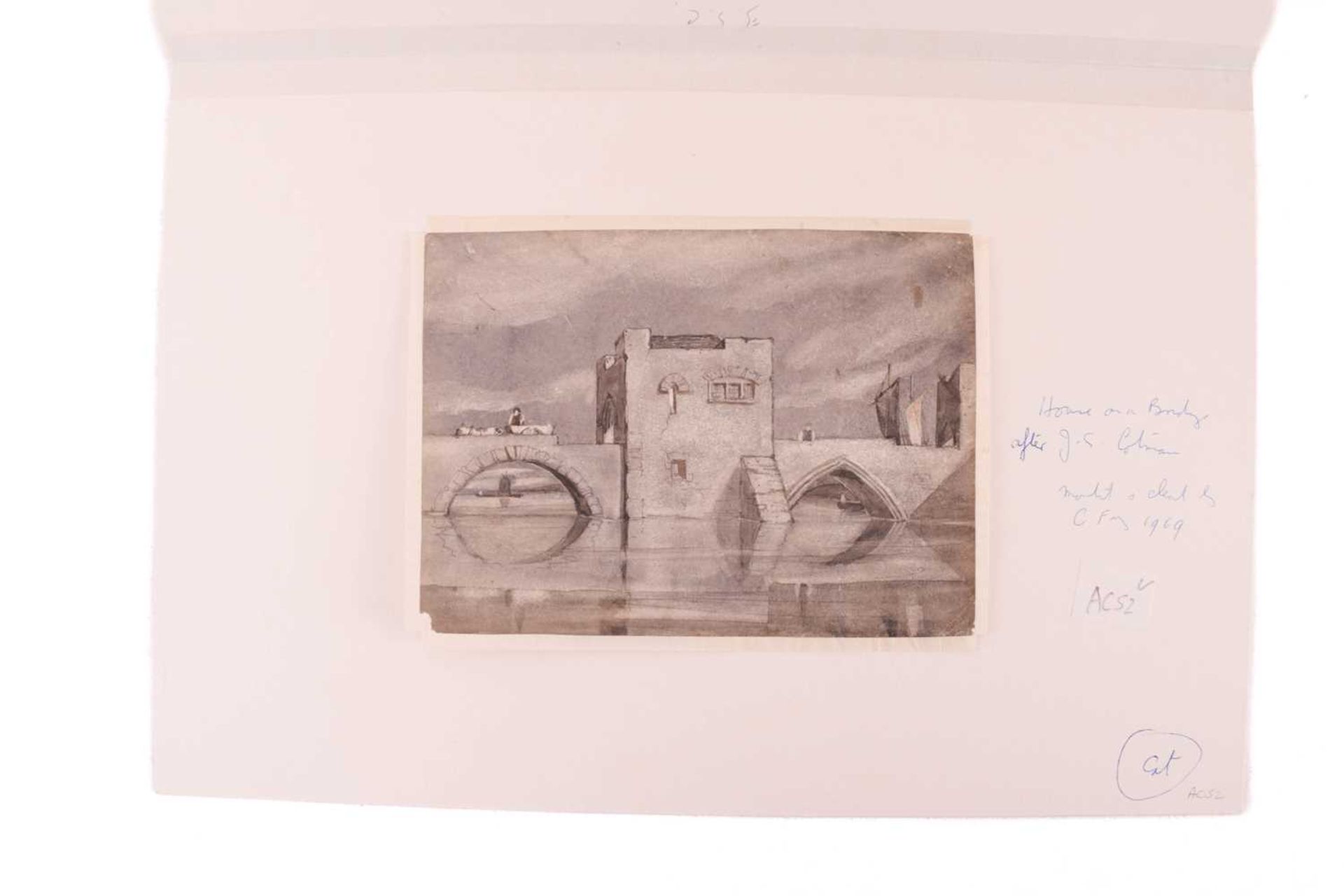 After John Sell Cotman (1782 - 1842), 'Rural Cottage', bearing signature and numbered 654 lower - Image 15 of 20