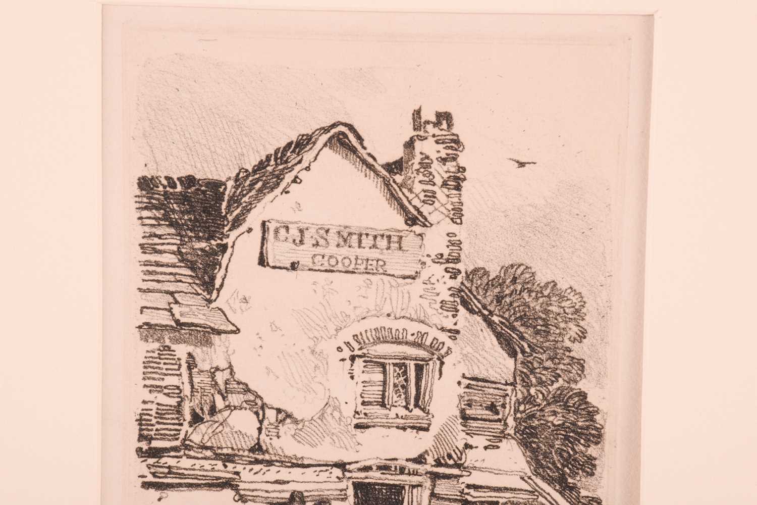 John Sell Cotman (1782 - 1842), five etchings, 'Fecamp', 20.5cm x 27.7cm , Popham 349; 'An Eastern - Image 5 of 26