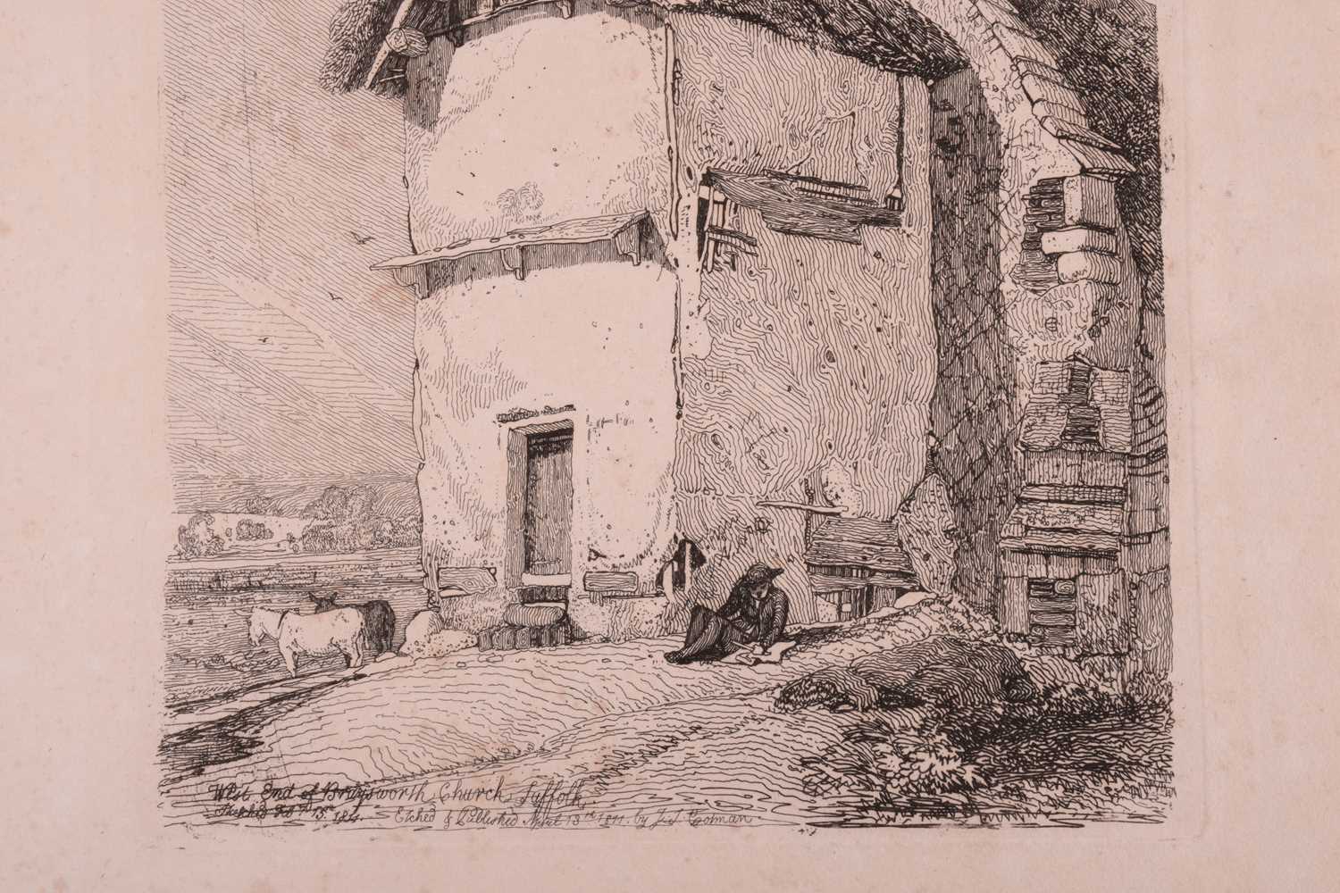 John Sell Cotman (1782 - 1842), a collection of eighteen early 19th century large etchings, - Image 65 of 76
