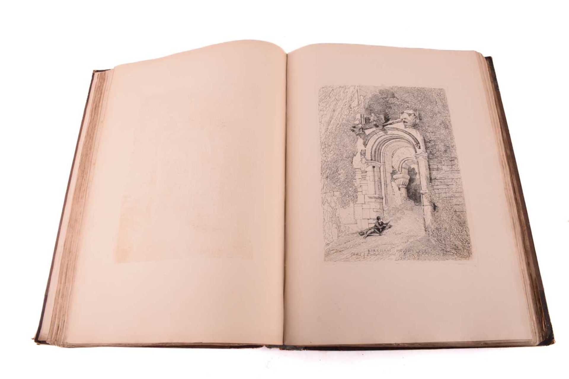 Cotman's Architectural Etchings, Volume I containing first and second series, Volume II containing - Image 13 of 20