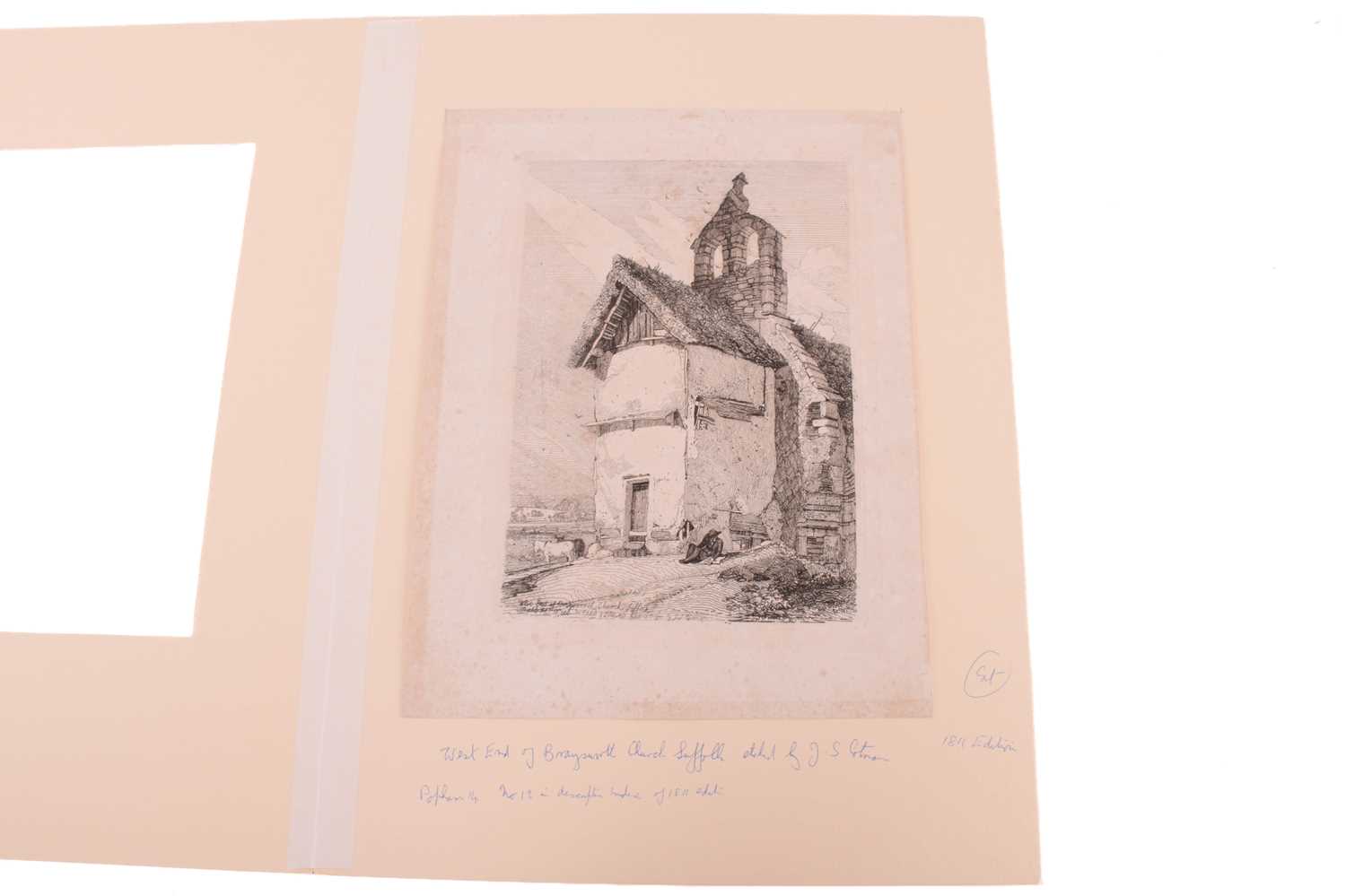 John Sell Cotman (1782 - 1842), a collection of eighteen early 19th century large etchings, - Image 76 of 76