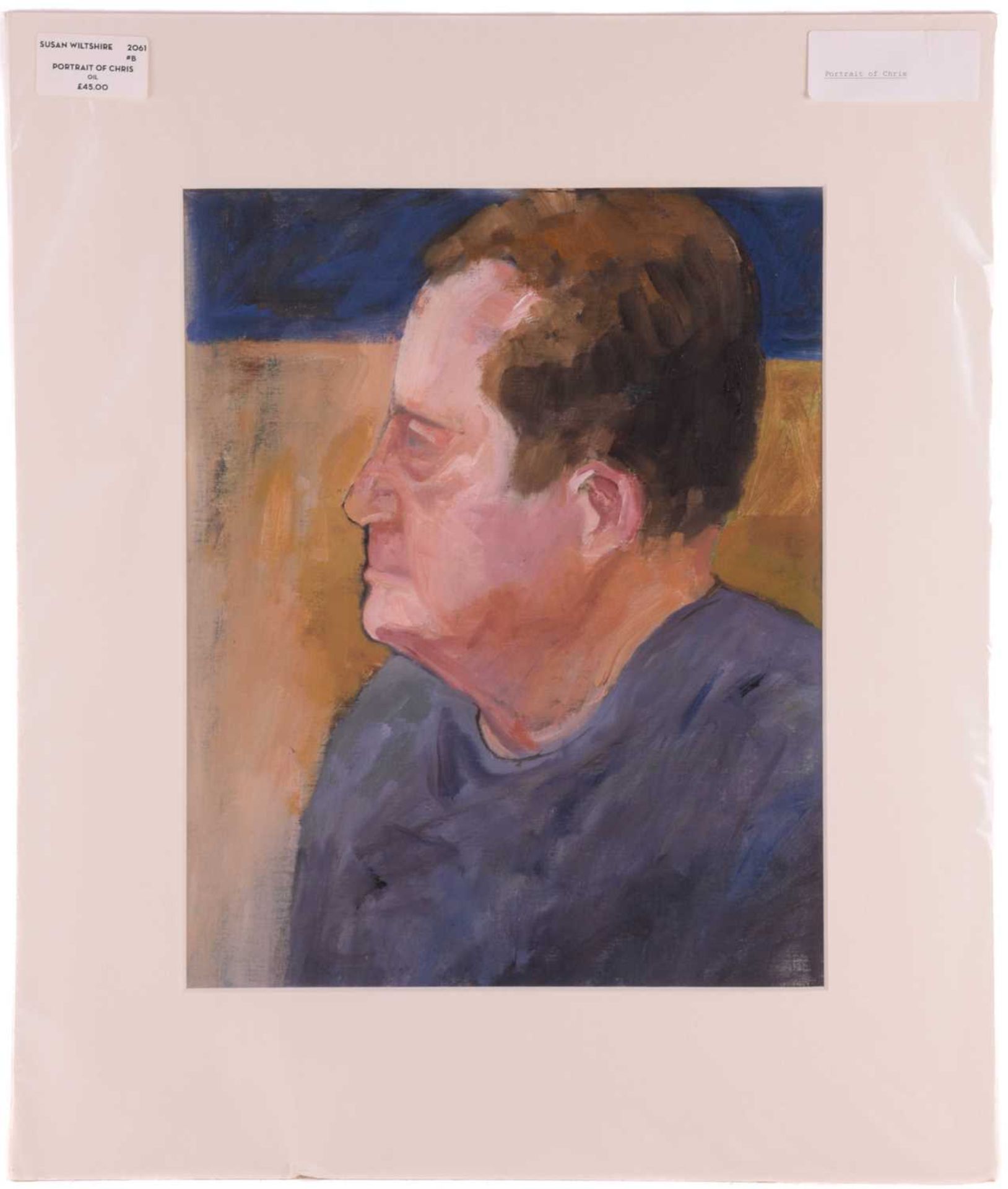 Susan Wiltshire, nee Cotman (1928-2022), 'Portrait of Chris', 'Portrait of John', 'Portrait Study - Image 17 of 30