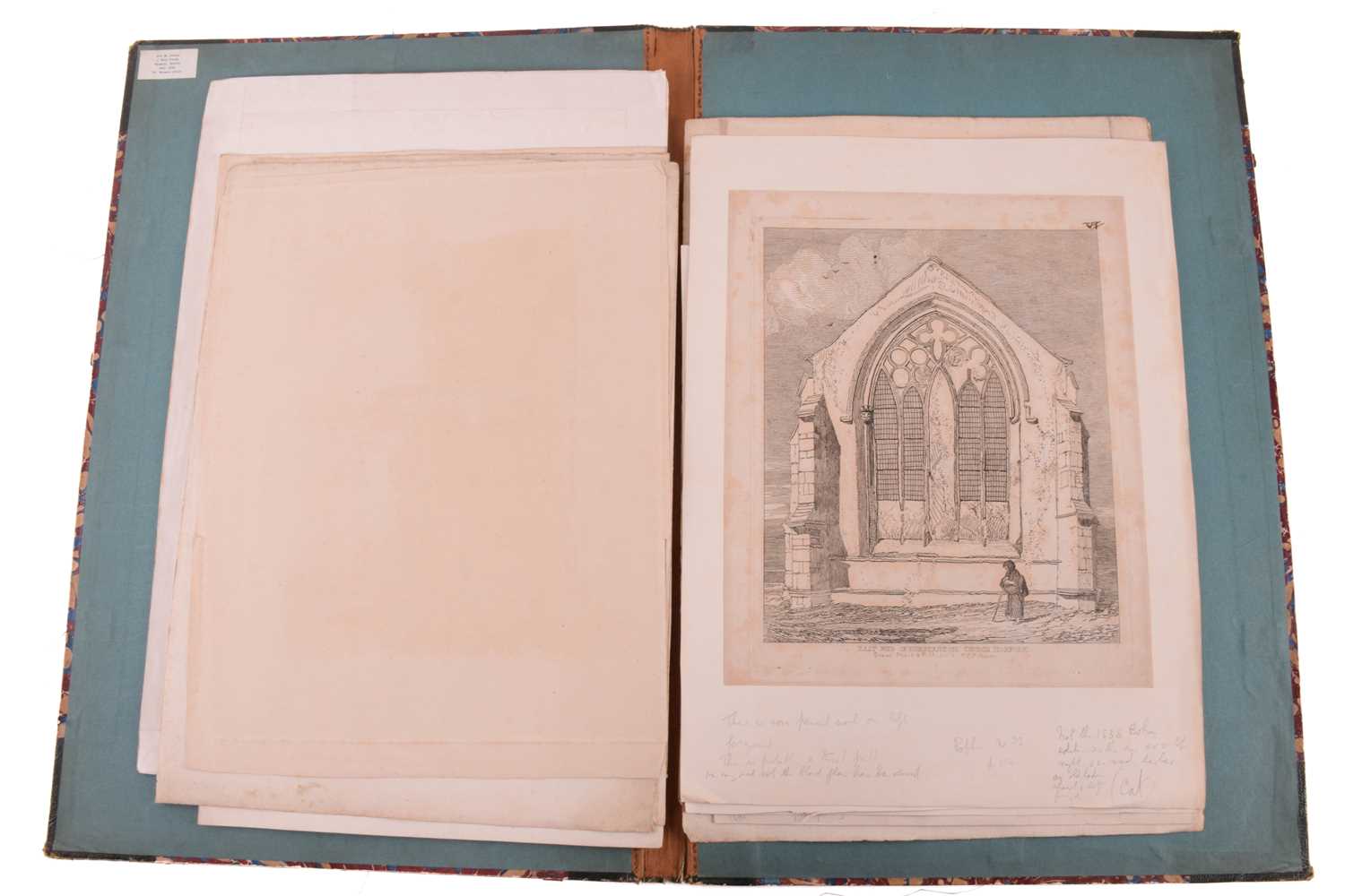 Cotman's Etchings of Architectural and Picturesque Remains in Norfolk, fifty plates, 1817 and later, - Image 12 of 17