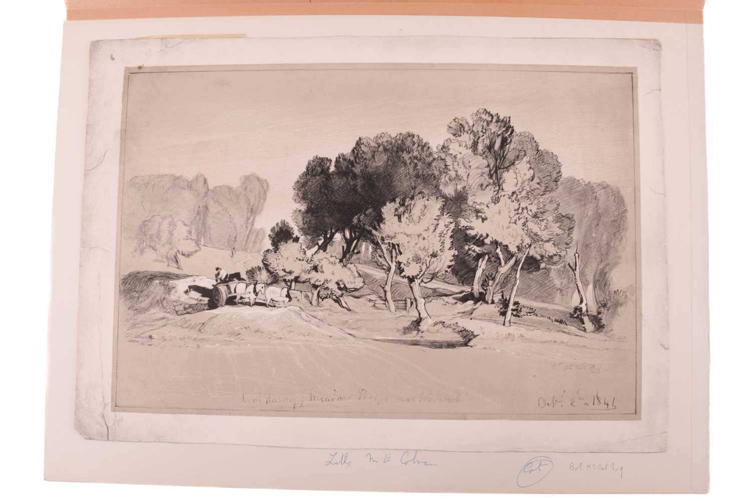 After John Sell Cotman (1782 - 1842) a collection of six lithographs by Miles Edmund Cotman ( - Image 28 of 40