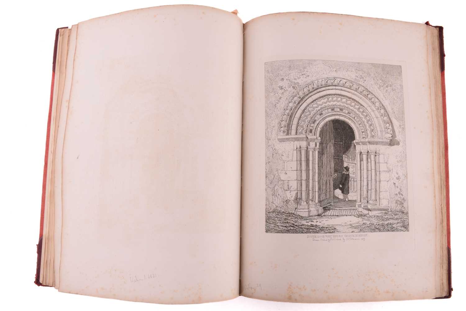 Cotman's Etchings of Architectural and Picturesque Remains in Norfolk, fifty plates, 1817 and later, - Image 17 of 17