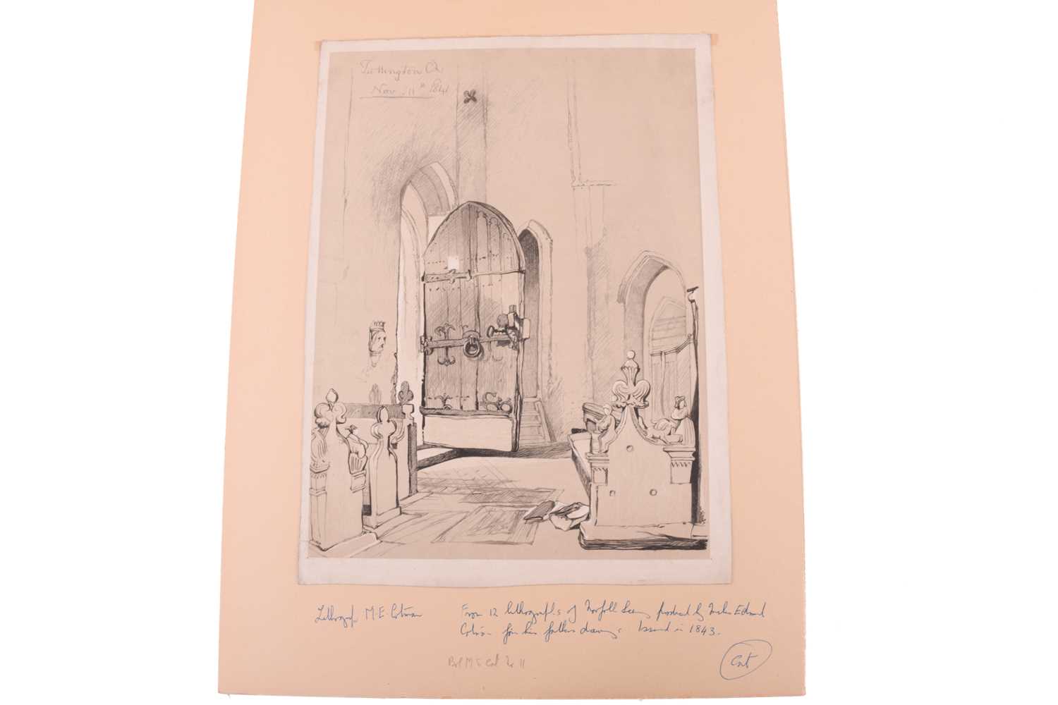 After John Sell Cotman (1782 - 1842) a collection of six lithographs by Miles Edmund Cotman ( - Image 38 of 40