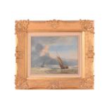 Miles Edmund Cotman (British, 1810-1858), 'Seascape', signed and dated 1831, watercolour, typed