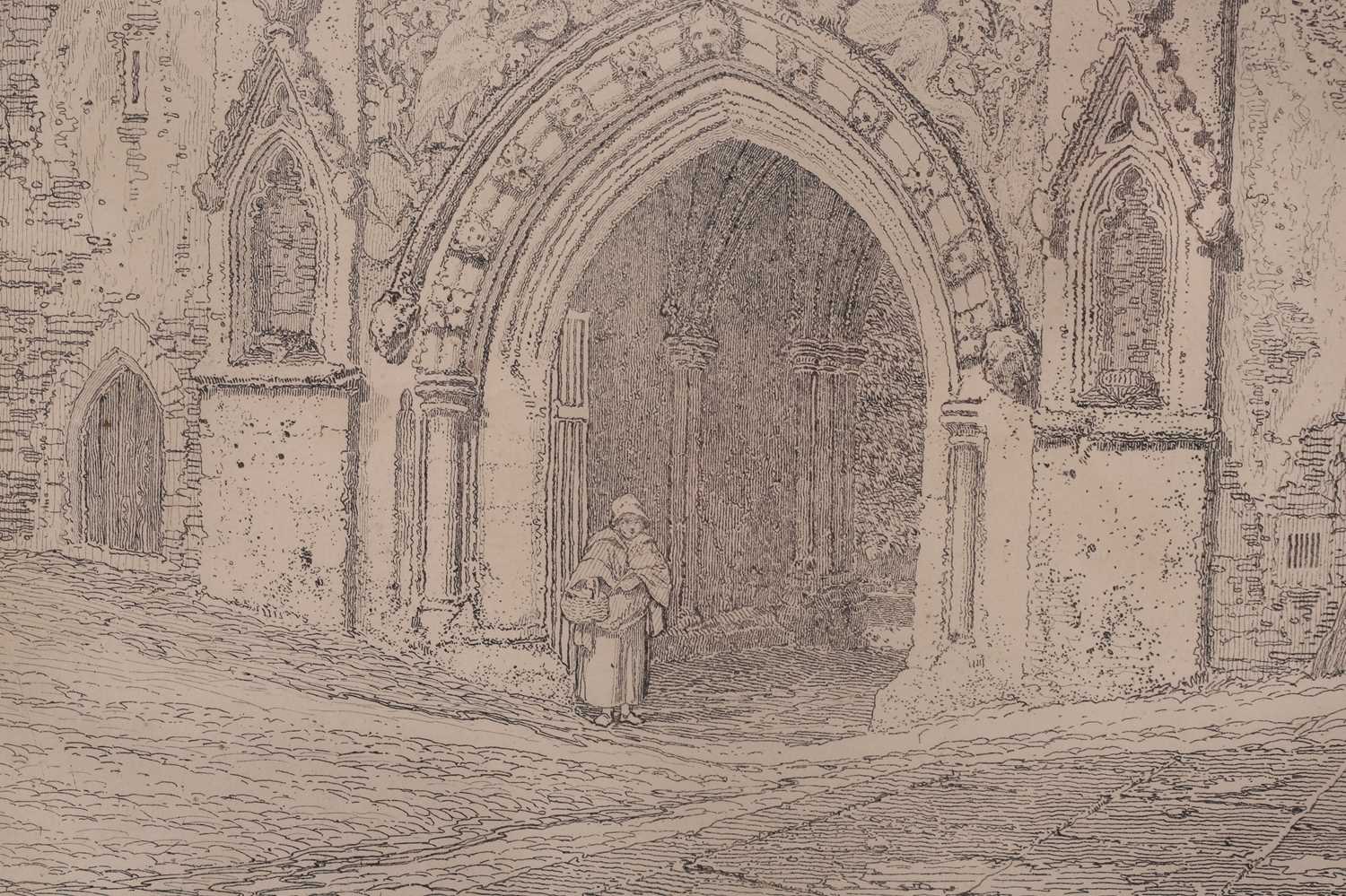 John Sell Cotman (1782 - 1842), 'St Ethelbert's Gate', drawn, etched & published 1817, black & white - Image 5 of 6