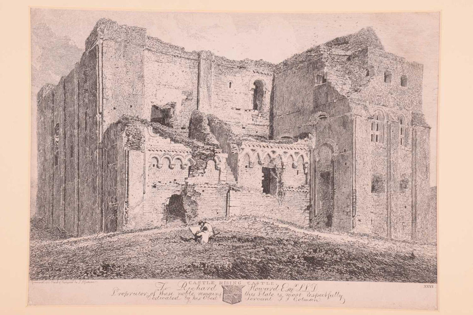 John Sell Cotman (1782 - 1842), a collection of eighteen early 19th century large etchings, - Image 17 of 76