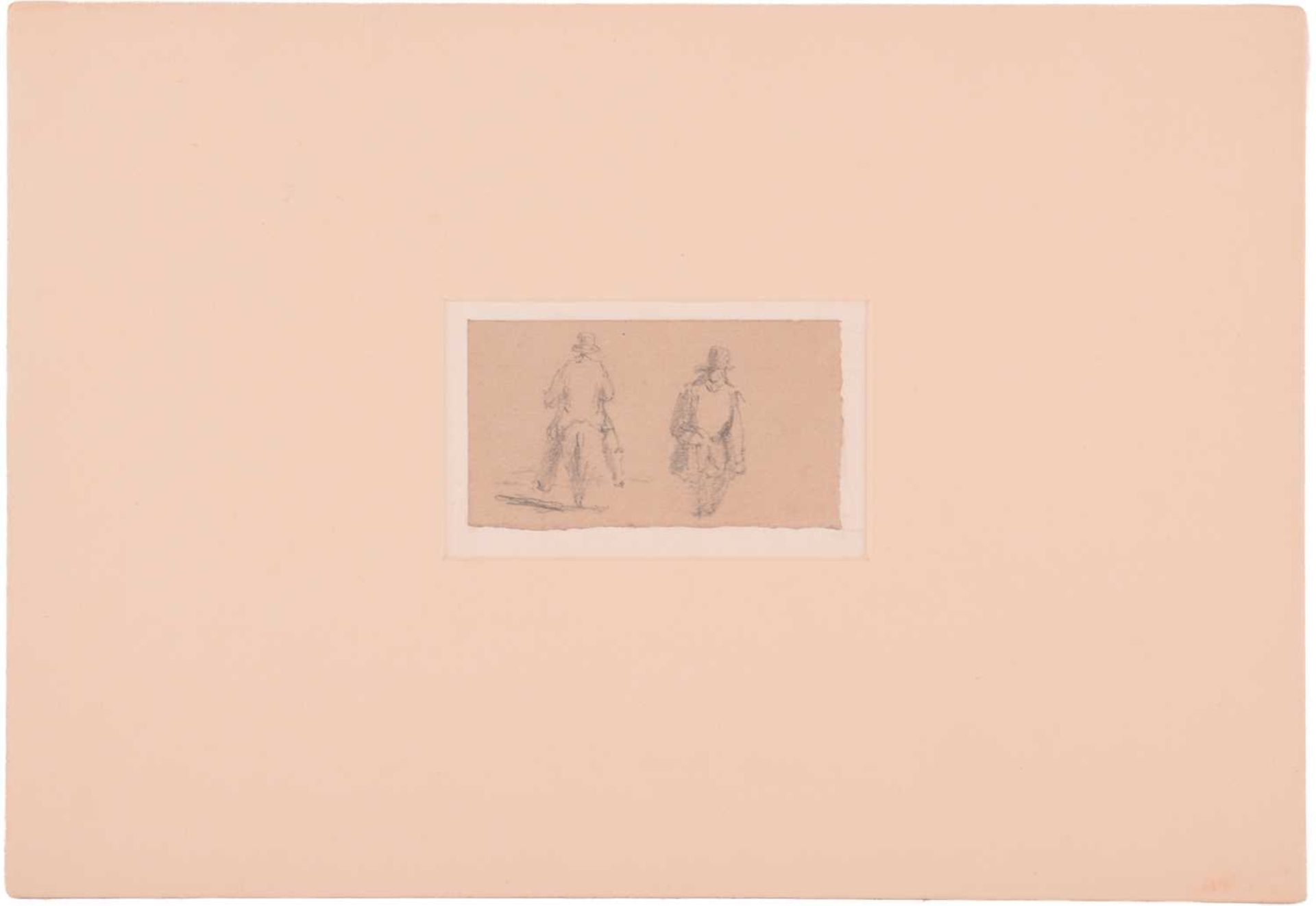 John Joseph Cotman (1814 - 1878), three pencil sketches, 'Heigham Hall', pencil & watercolour, ex - Image 8 of 12