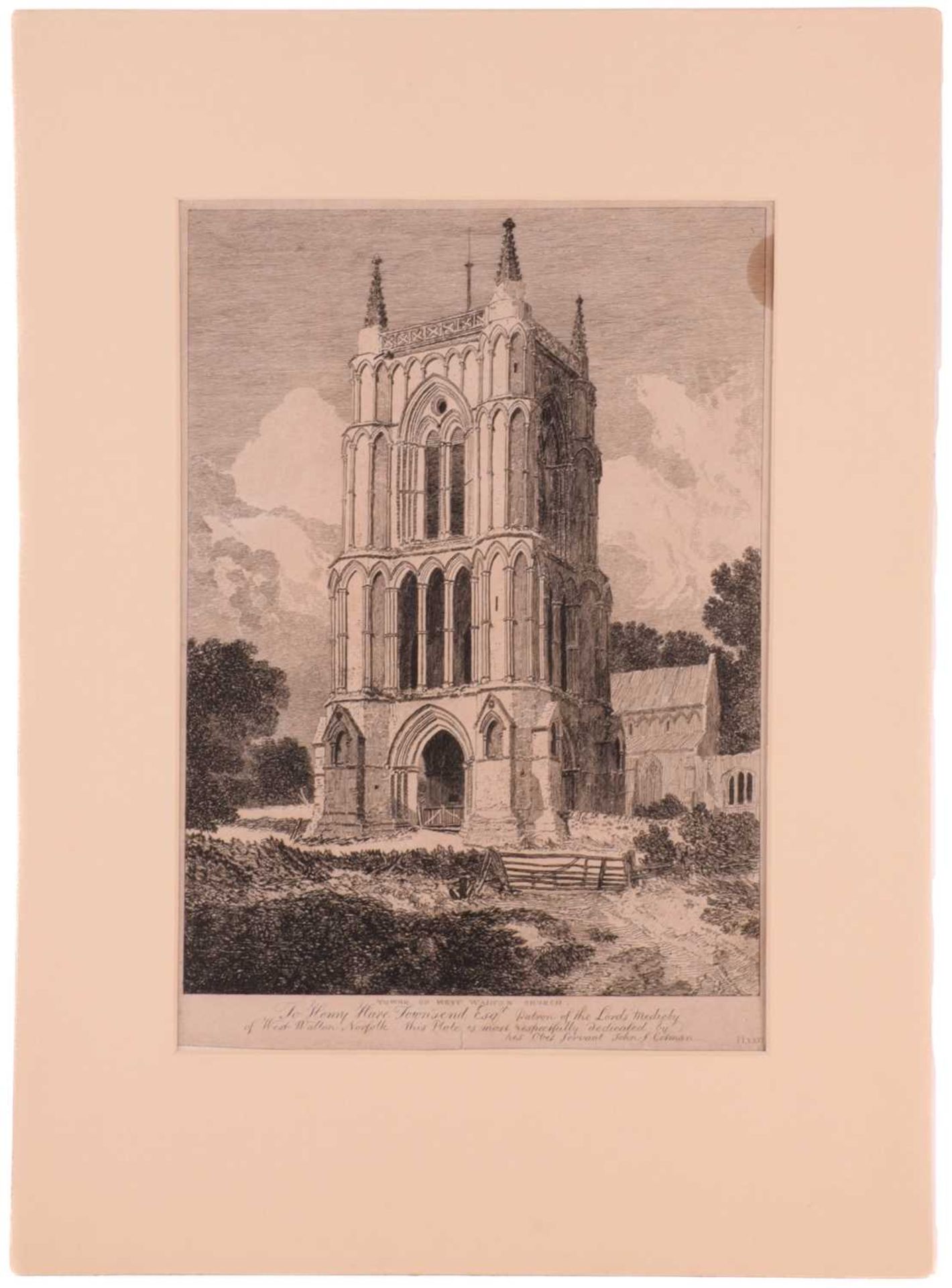 John Sell Cotman (1782 - 1842), a collection of eighteen early 19th century large etchings, - Image 61 of 76
