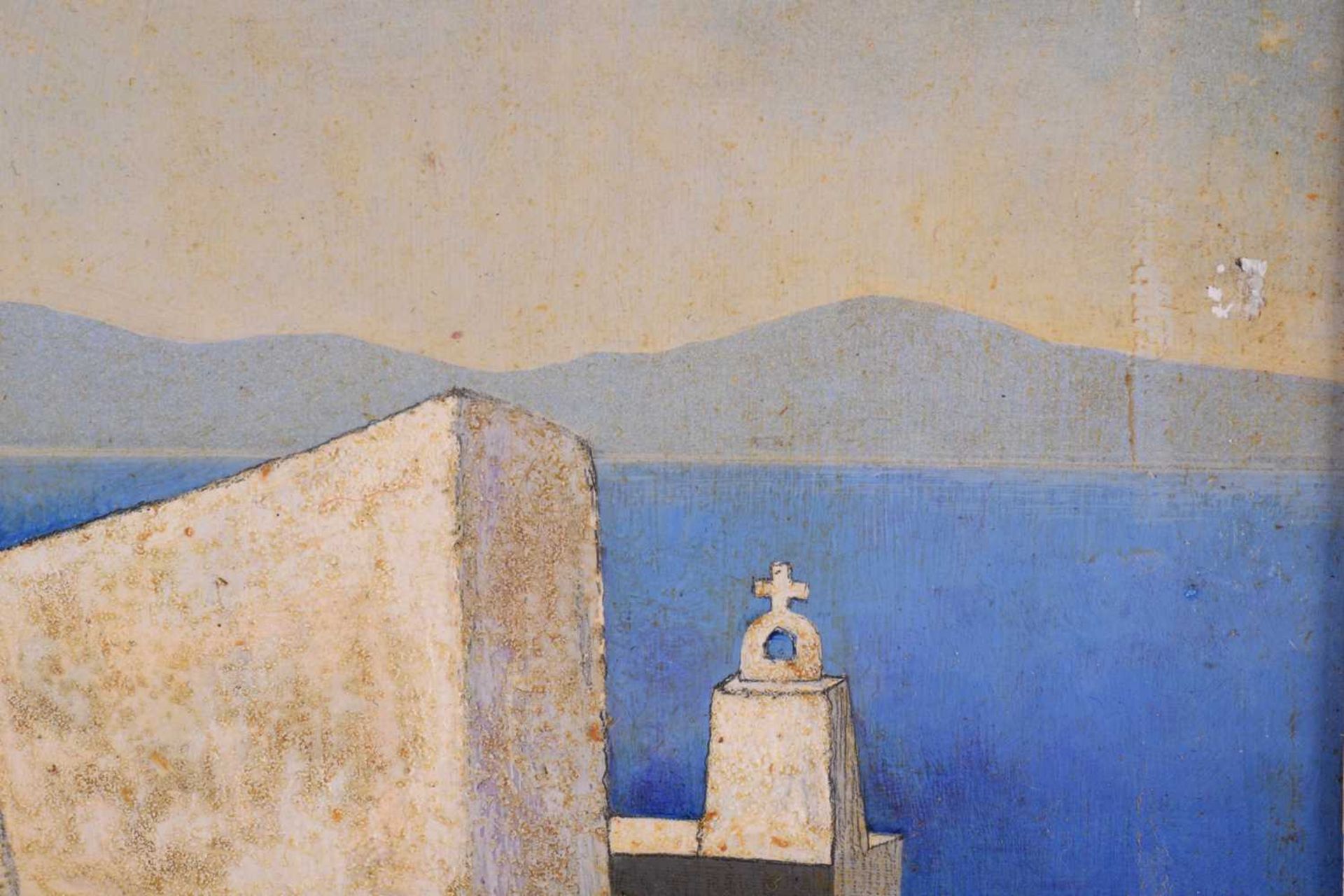 Kenneth Cotman (1904-1994), 'The Island of Rhodes', 'Greek Church', 'Santorini', 'Castle in Spain' - Image 32 of 37