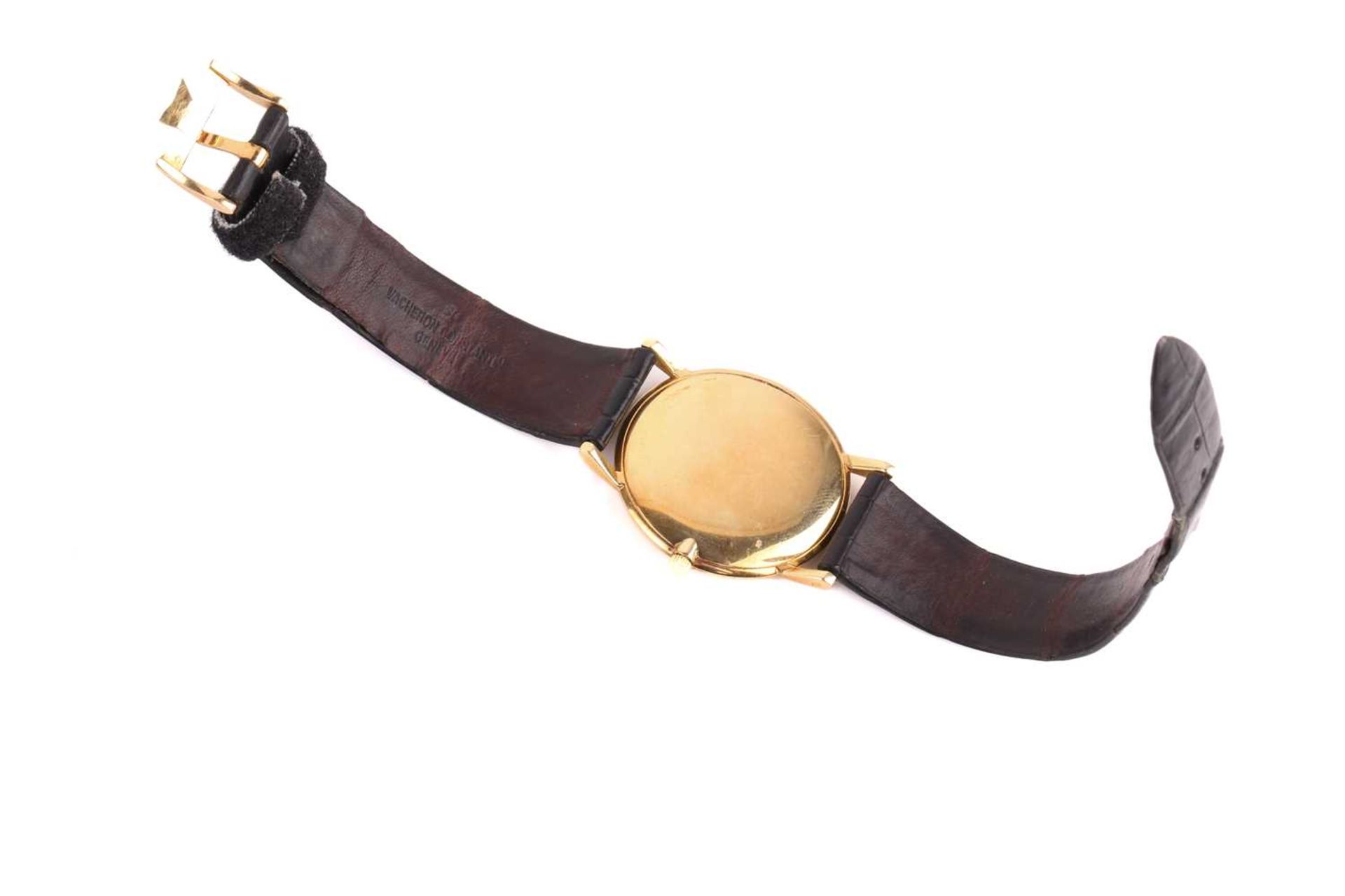 A Vacheron Constantin ultra-thin gold wristwatch, featuring a Swiss-made hand-wound ultra-thin - Image 6 of 10