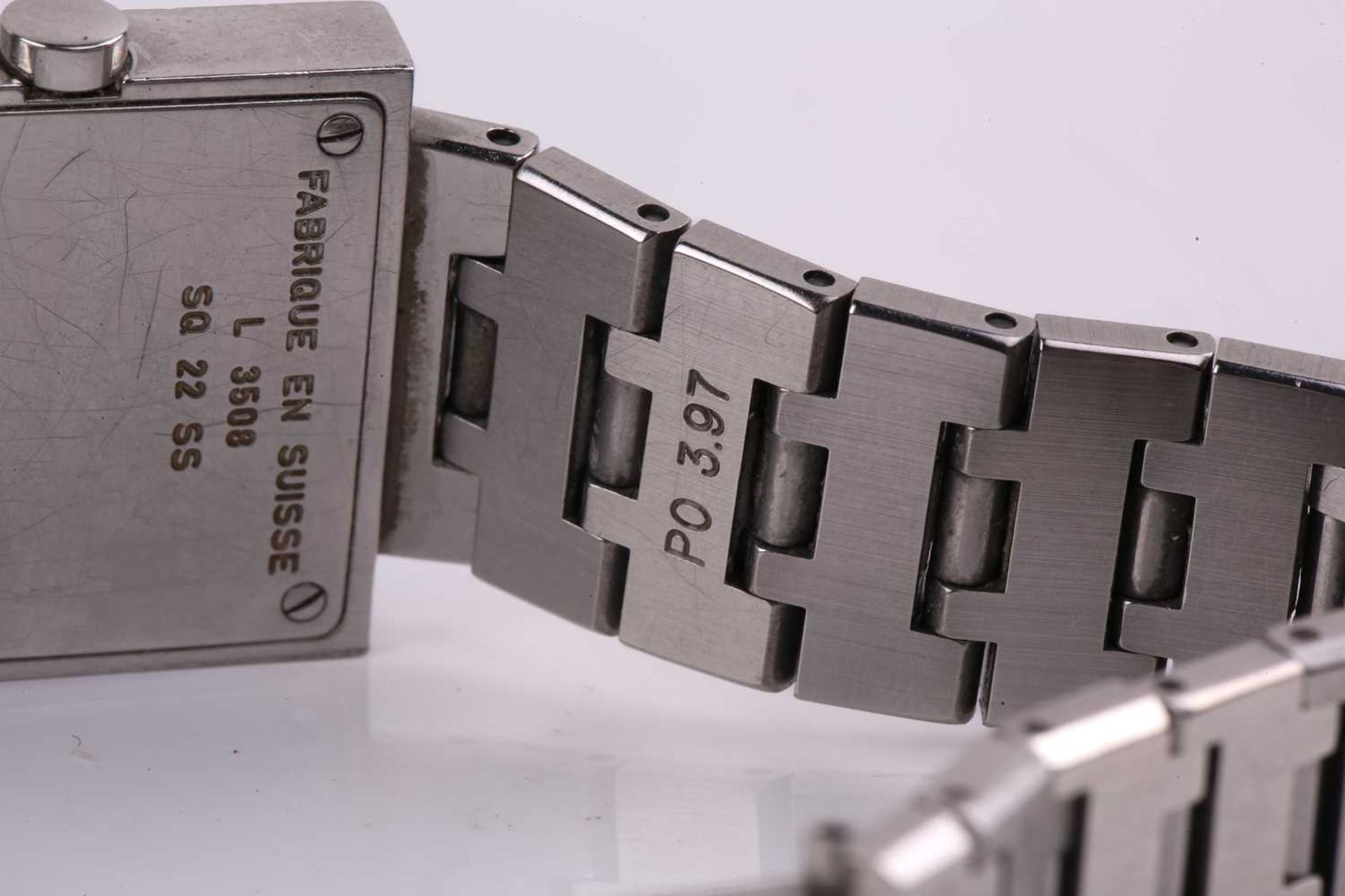 A Bulgari - Bvlgari Quadrato Ref. SQ22SS lady's wristwatch, featuring a Swiss-made quartz movement - Image 8 of 12