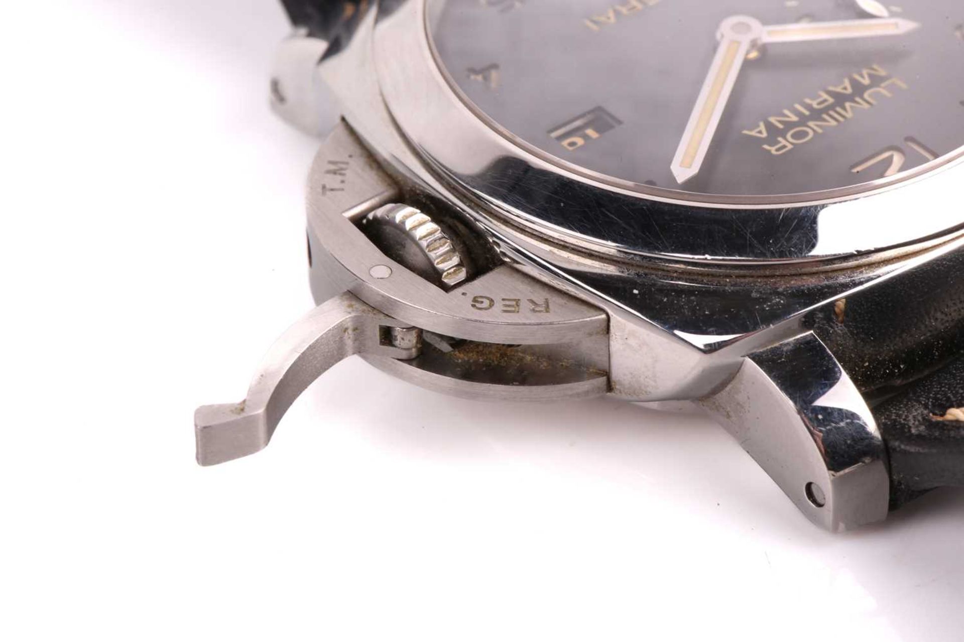 A Panerai Luminor Marina Ref: PAM00359, featuring a Swiss-made automatic movement in a steel case - Image 10 of 25