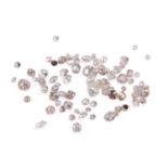 5.10ct Melee parcel of loose diamonds comprising of various cuts, old cuts, mine cuts & round