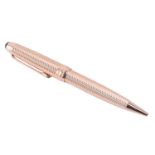 Montblanc - a Meisterstück LeGrand rollerball pen from the 'Geometry Solitaire' collection, the