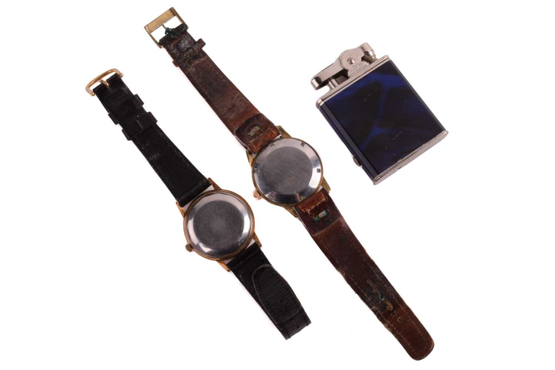 A Zenith 3600 automatic wristwatch, a Ronet Incabloc watch, Eclydo lighter/timepiece. The Zenith - Image 3 of 14