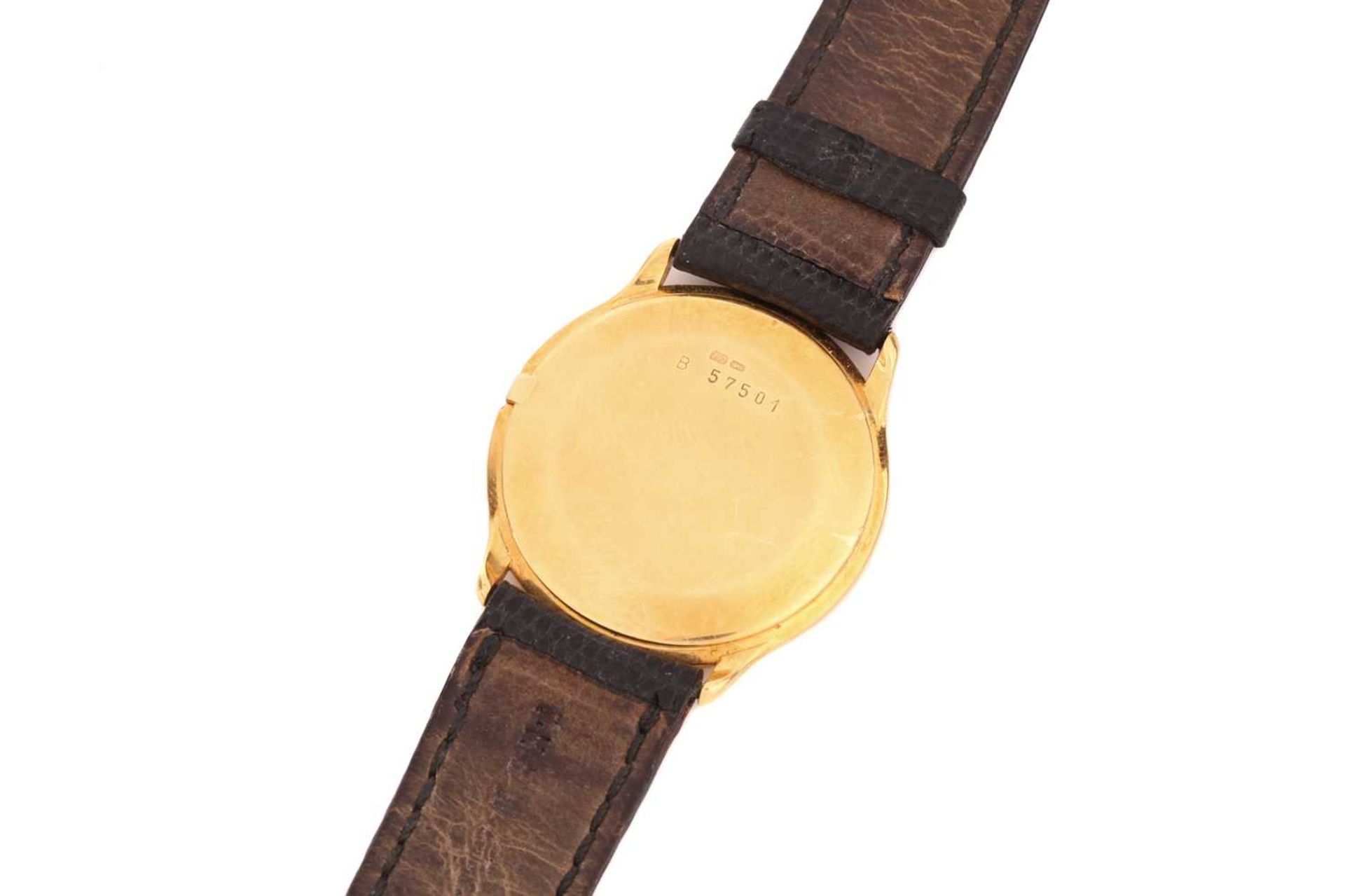 An Audemars Piguet gold dress watch, featuring a hand-wound ultra-thin movement in a yellow metal - Image 9 of 11