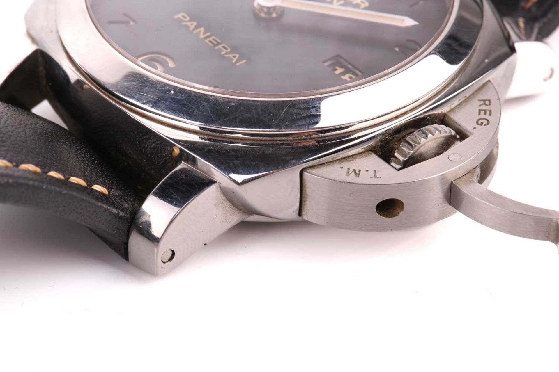 A Panerai Luminor Marina Ref: PAM00359, featuring a Swiss-made automatic movement in a steel case - Image 11 of 25