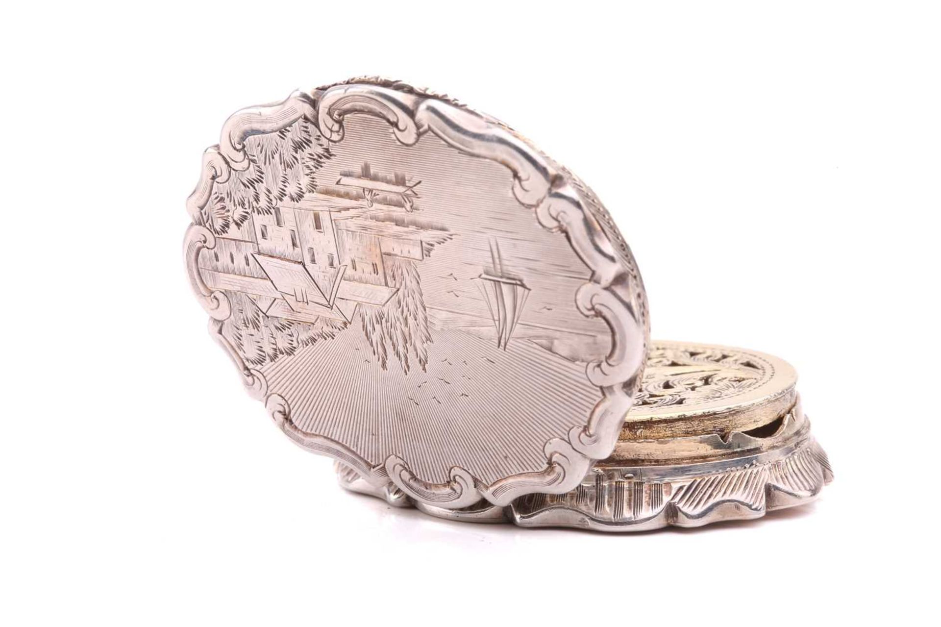 A Victorian silver vinaigrette, by Yapp & Woodward (John Yapp & John Woodward), Birmingham 1847, - Image 6 of 10