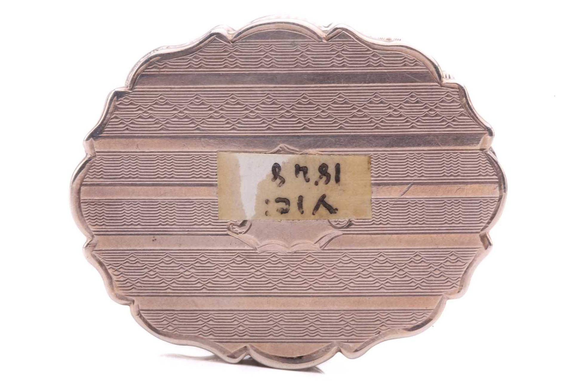 A Victorian silver vinaigrette, by Yapp & Woodward (John Yapp & John Woodward), Birmingham 1847, - Image 8 of 10