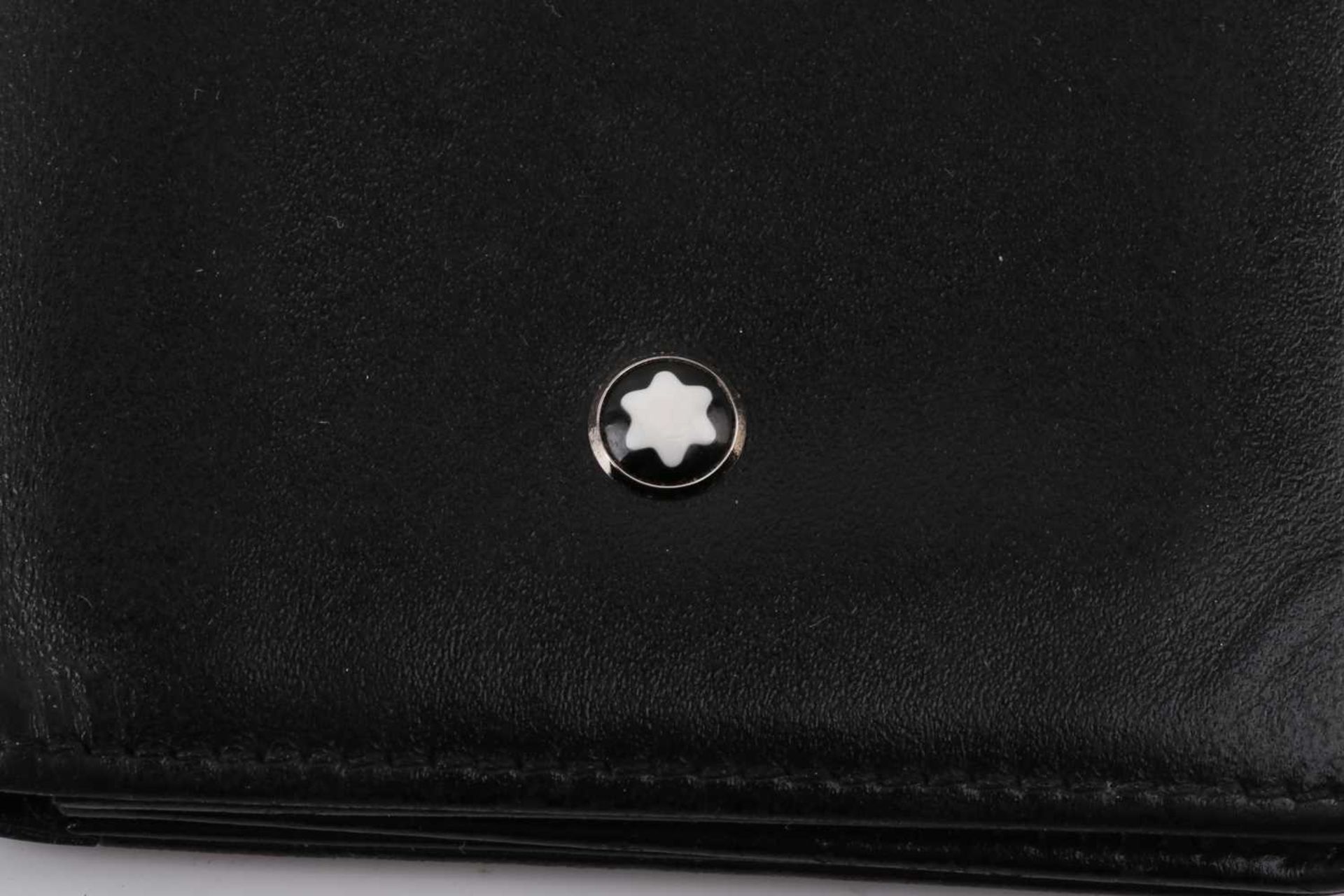 Montblanc - two Meisterstück business card holders, one of them with gusset. (2) - Image 4 of 6
