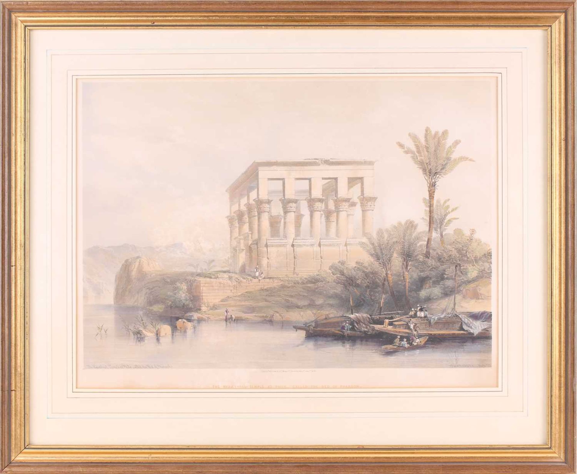 After David Roberts (1796 - 1864), 'The Hypaethral Temple at Philae, Called the Bed of Pharaoh', - Image 12 of 12