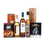 Murray McDavid Bowmore 1989, Scotch whisky, Cerbois 1972 Armagnac, boxed, Chateau Miraval 'Pink