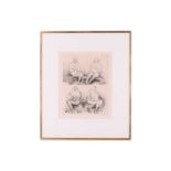 Henry Moore (1898 - 1986), Four Mothers, signed and numbered 5/100 in pencil, etching, plate 30 x 23