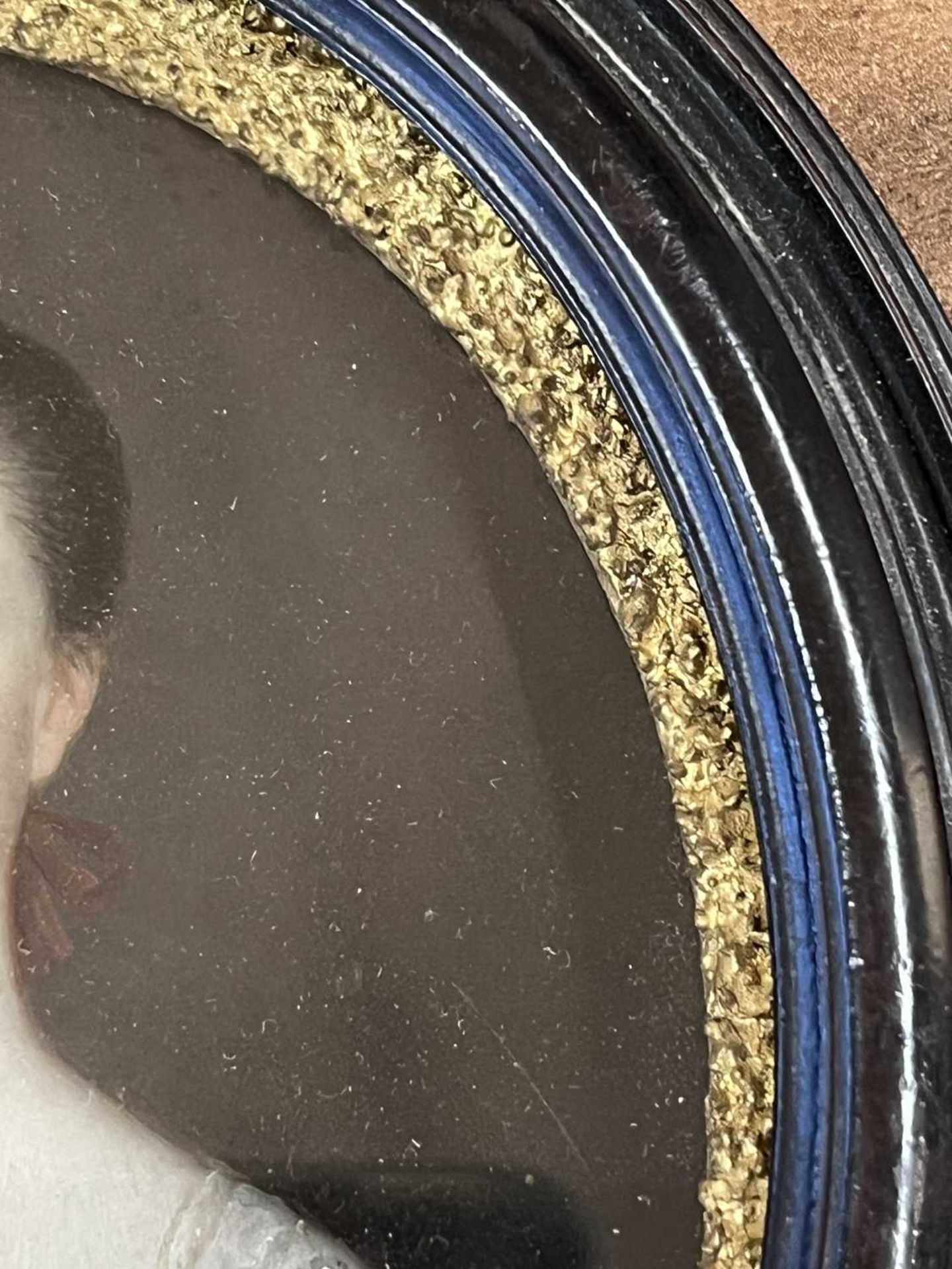 18th-century school, an oval portrait miniature of a lady, oil on copper, the sitter named verso - Image 14 of 14
