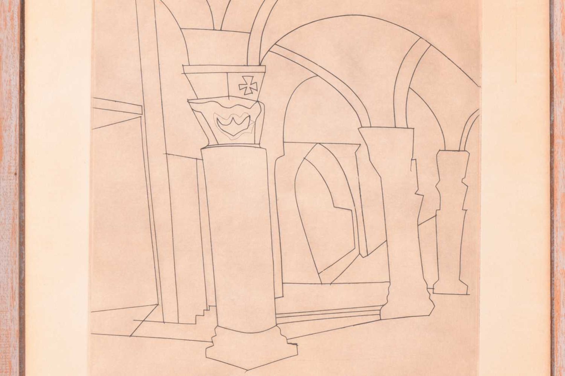 Ben Nicholson (1894 - 1982), Aquileia, signed and dated 65 in pencil, titled and inscribed - Image 3 of 7