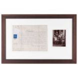 Queen Victoria: a signed 1858 Commission Warrant on vellum, appointing Richard Litton Esq. to be '