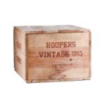Case of Hoopers Vintage Port, 1985, opened OWCCollector in Essex