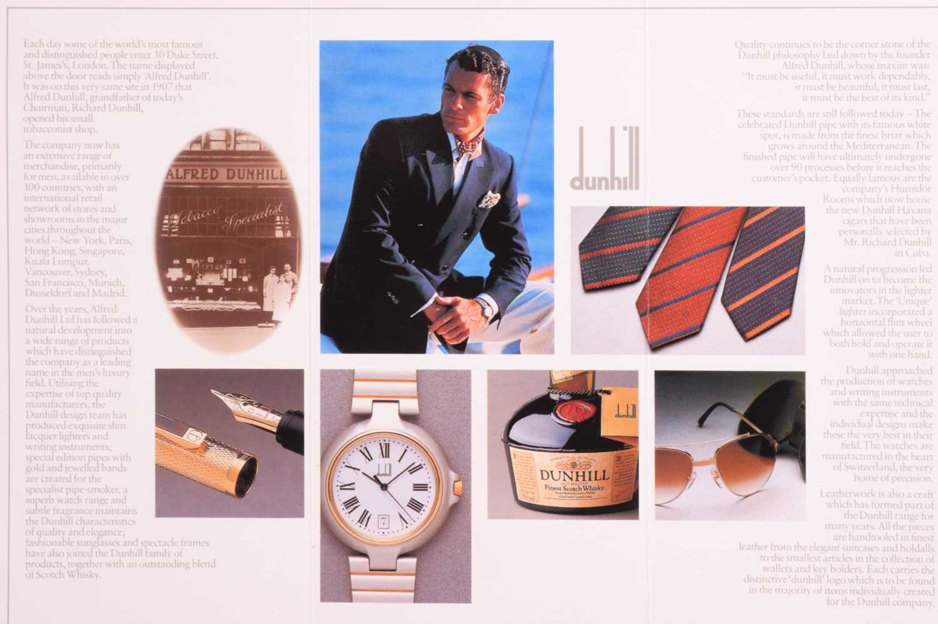 Dunhill - collectors' lot comprising a lighter, a fountain pen and a watch; the Rollagas lighter - Image 22 of 22