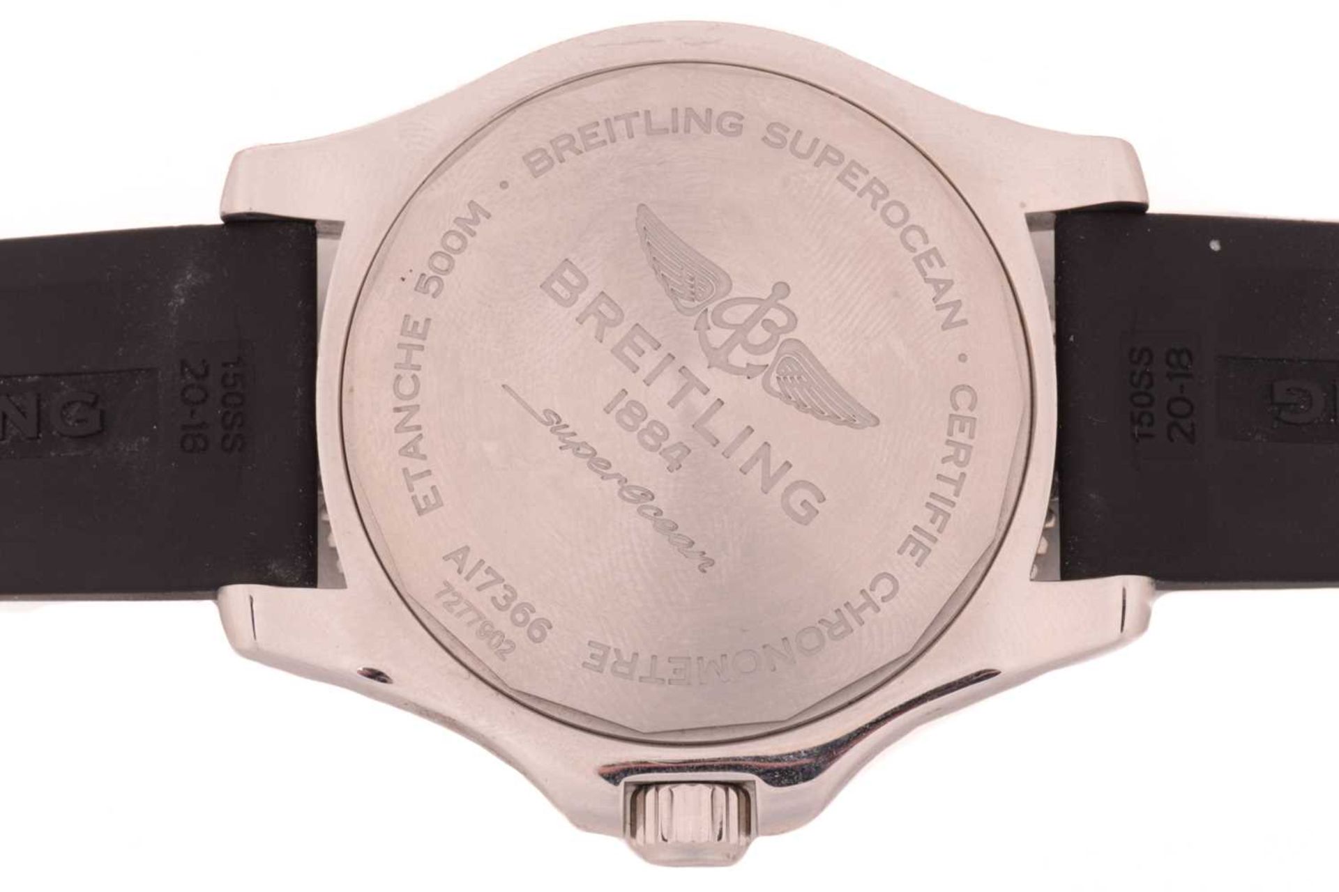 A Breitling Superocean chronometer, featuring a Swiss-made automatic movement in a steel case - Image 5 of 10