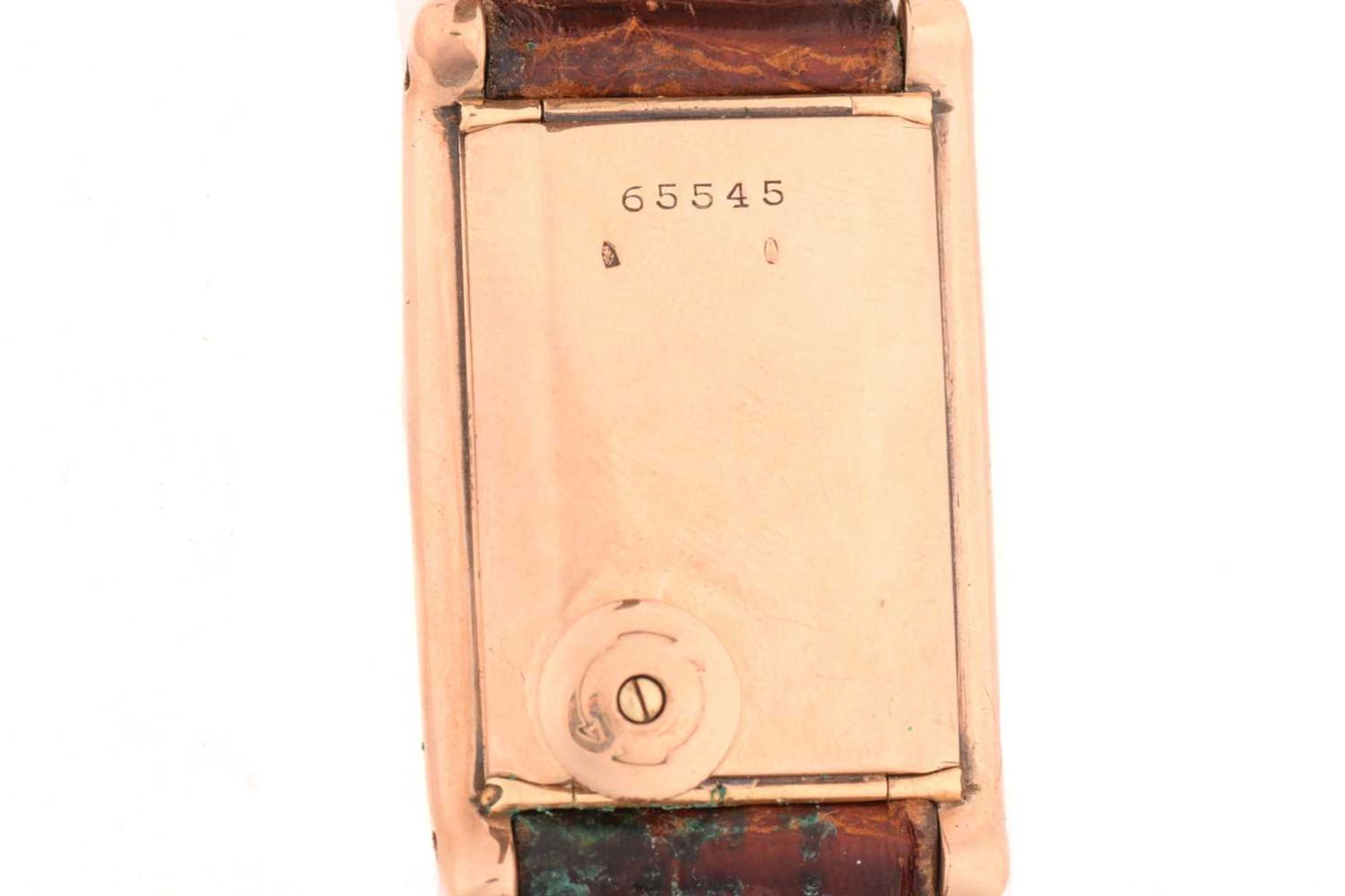 A Jaeger LeCoultre Duoplan manual wind gold wristwatch ref. 65545, the cream dial having numerals - Image 6 of 7