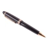 Montblanc - Meisterstück Pix LeGrand ballpoint pen, with twist-action black resin barrel and