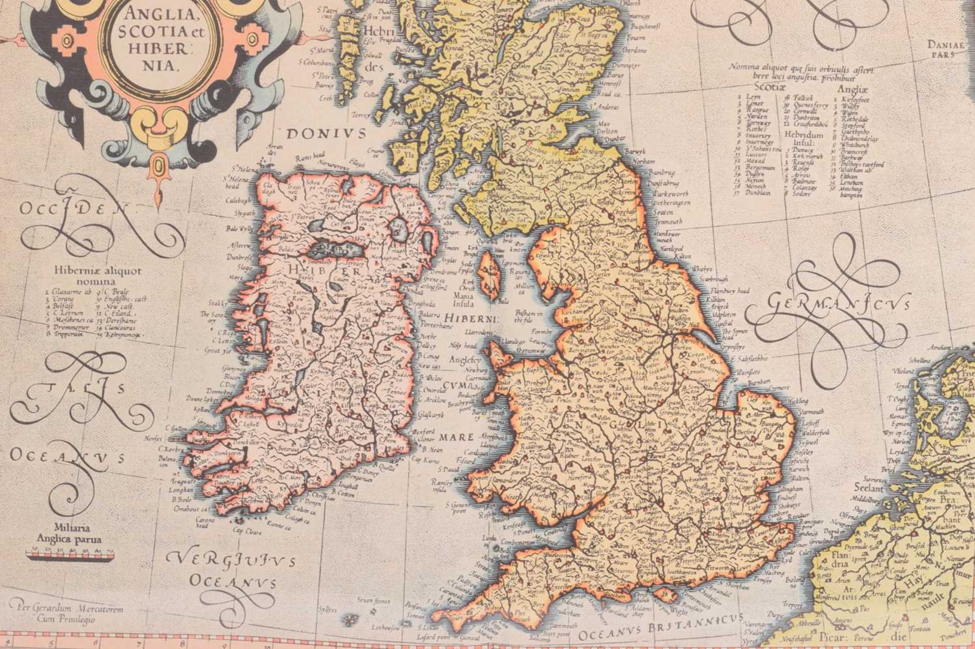 Robert Morden (c.1650-1703) a hand-tinted engraved map of 'Darbyshire', 36 cm x 42 cm, together with - Image 19 of 34